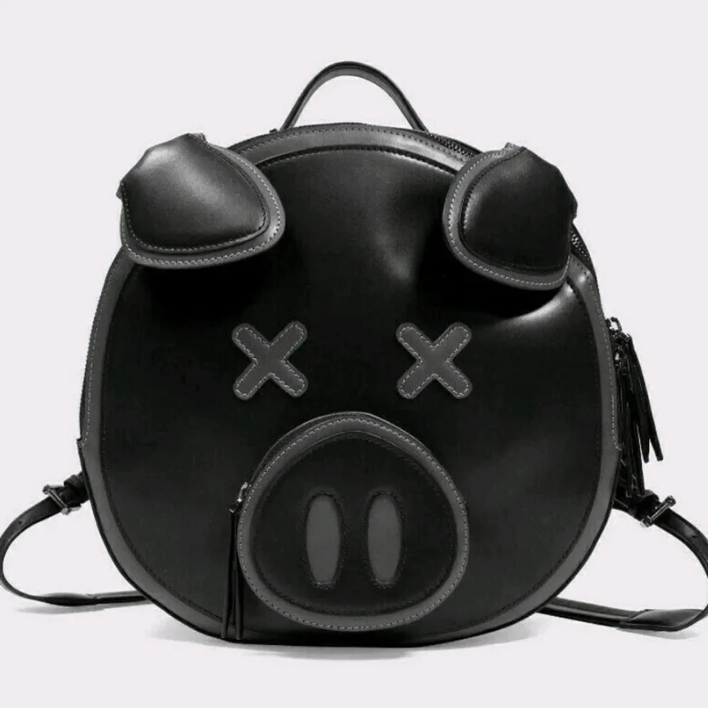Jeffree Star x Shane Pig Piggy Backpack Black